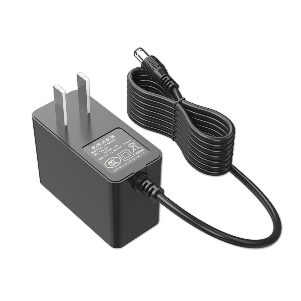 12W 12V 1A US Plug Wall Moutned Power Adapter